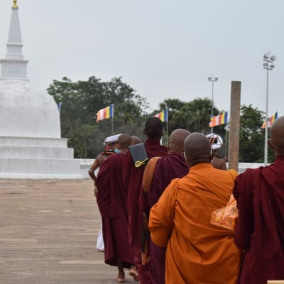 Visite de la ville sainte d'Anuradhapura