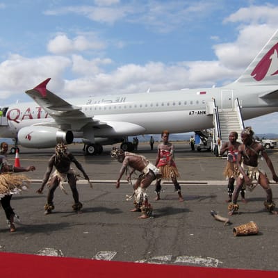 Arrivée à l'aéroport de Kilimandjaro - ville d'Arusha