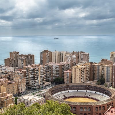 Arrivée à Malaga