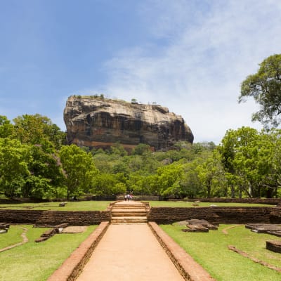 Sigiriya et le rocher du Lion