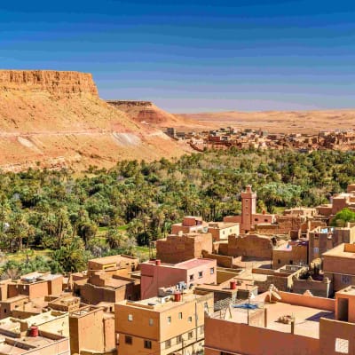 Merzouga - la vallée du roses - Skoura - Marrakech
