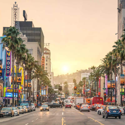 Arrivée à Los Angeles