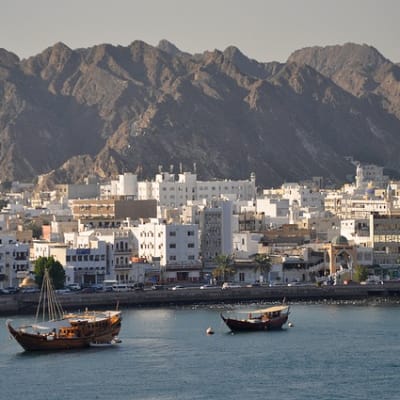 Arrivée a Muscat