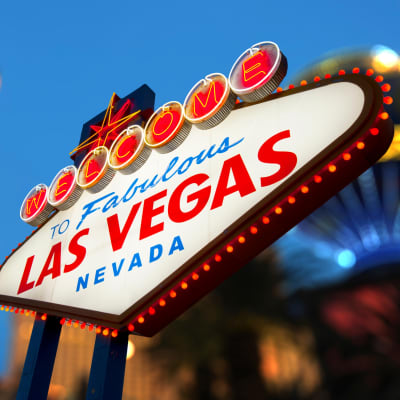 Arrivée a Las Vegas