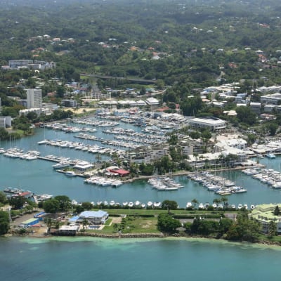 Arrivée en Guadeloupe (Le Gosier)