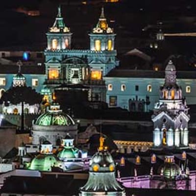 Arrivée dans la ville coloniale de Quito