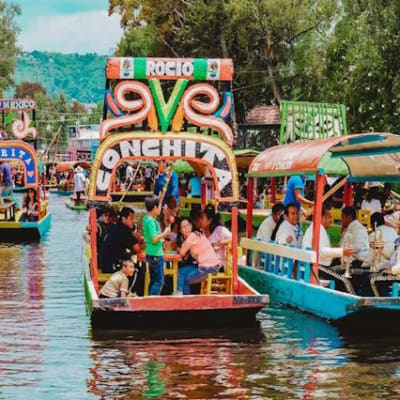Excursion à Xochimilco et Coyoacán