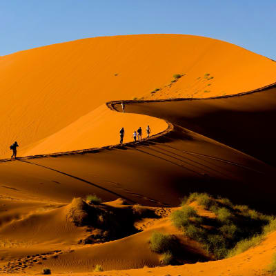 SESRIEM - DUNE 45 - BIG DADY - PETRIFIED FORESR - SESRIEM CANYON