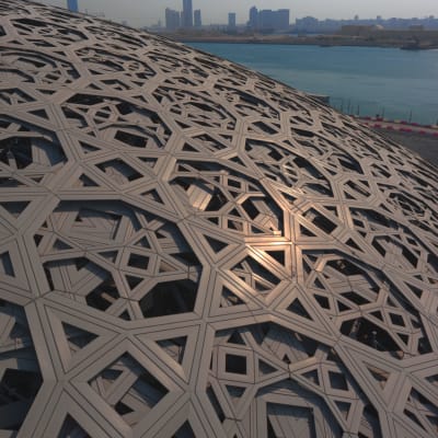 Visite de la ville d'Abu Dhabi avec le musée du Louvre