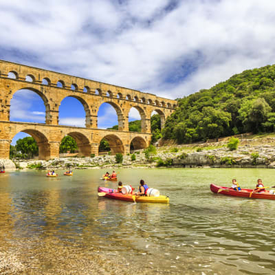 Uzès et le Pont du Gard