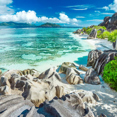 Arrivée à Desroches Island