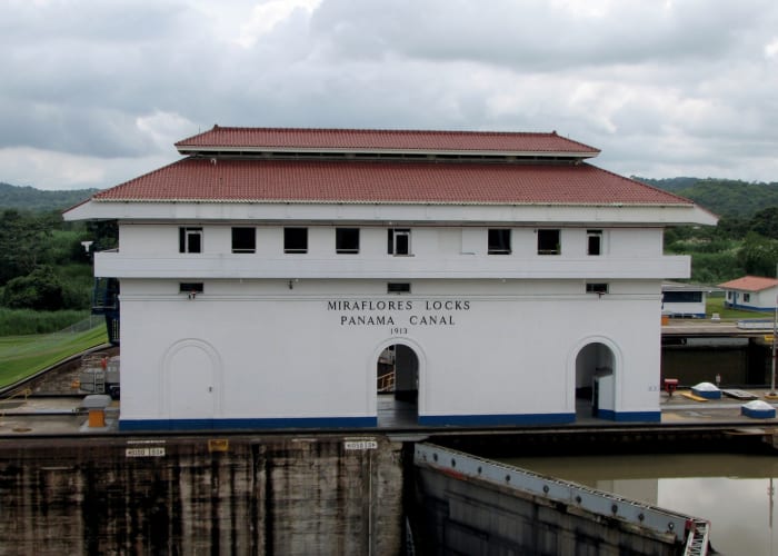 Panama city - Ecluses de Miraflores - Panama city