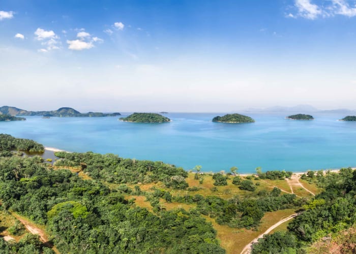 La magnifique baie de Paraty