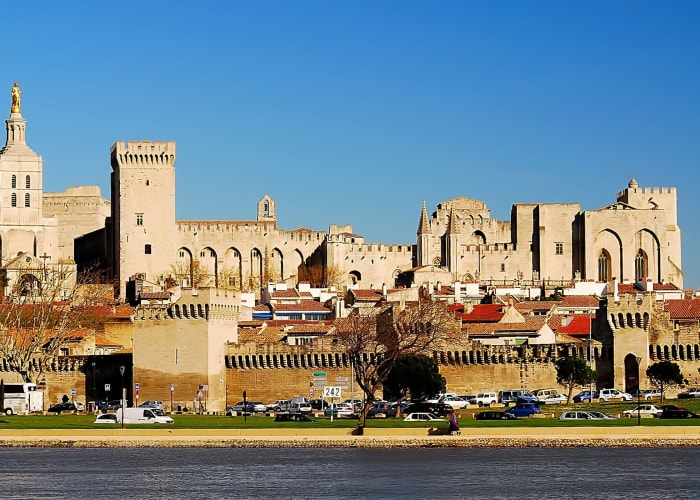 Arrivée à Avignon