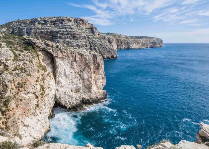 Visite des villes de Mdina et Rabat et des Falaises de Dingli