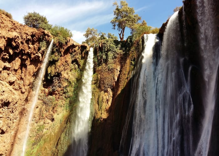 MARRAKECH, CASCADE D'OUZOUD