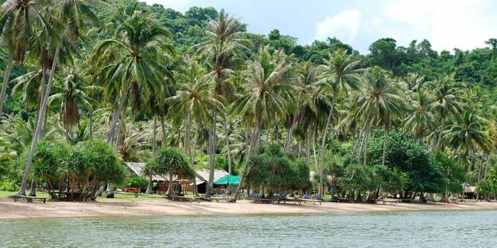 Les îles au large de Kep