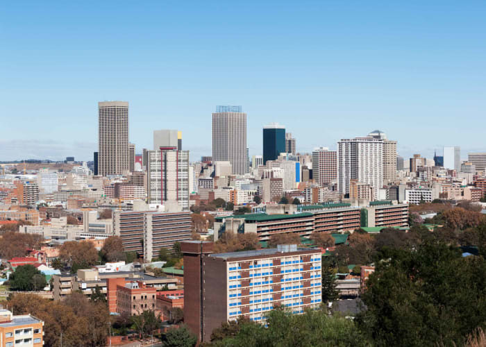 Arrivée en Afrique du Sud