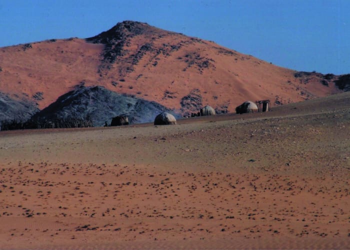 Les chutes d'Epupa - Himba village