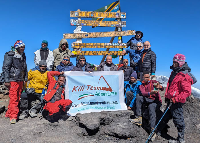 Barafu Camp to Uhuru Peak  to Mweka Camp