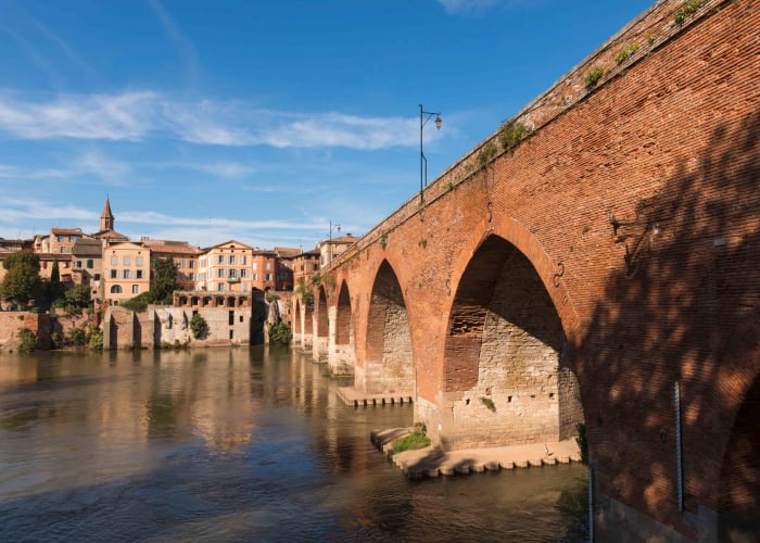 Arrivée à Albi.