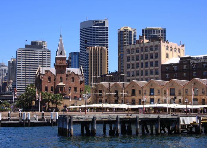Arrivée à Sydney