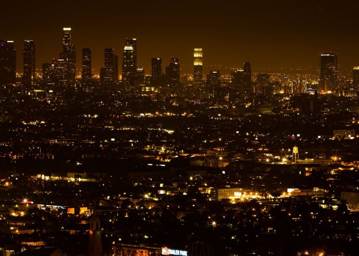 Arrivée à Los Angeles