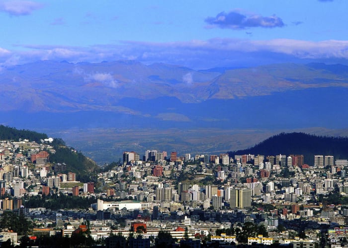 Retour dans la vallée de Quito