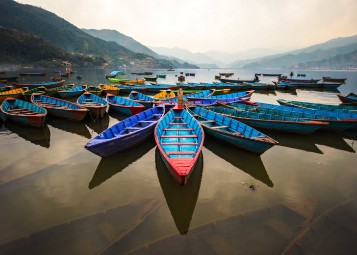 Jomosom - Pokhara - Katmandouu (1340 m)