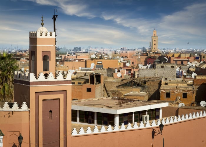 Marrakech vers Imi-n-Oughlad  1600m.