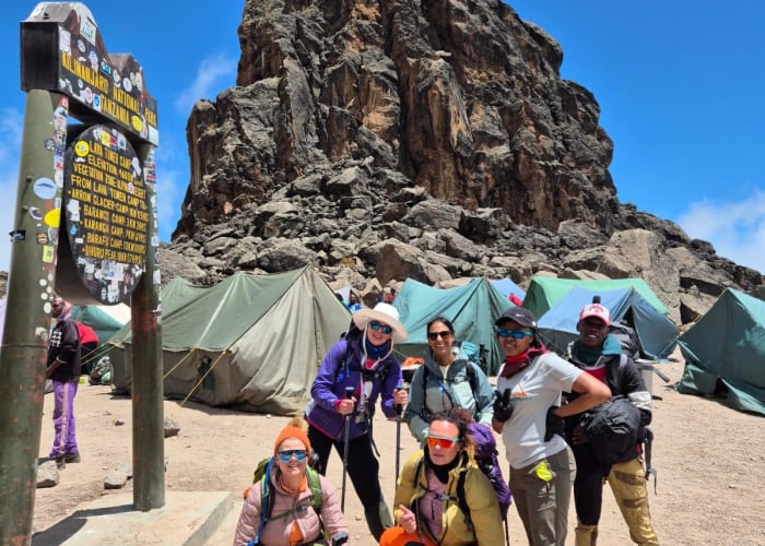Barranco Camp to Barafu Camp