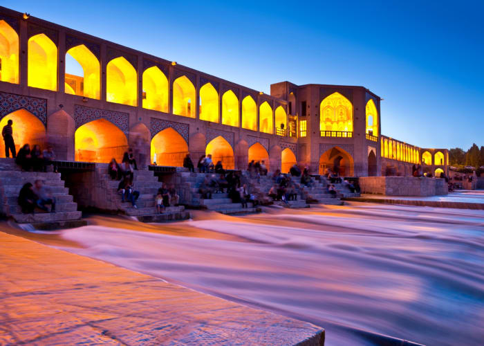 Départ de Yazd - l'arrivée à Ispahan (360km)