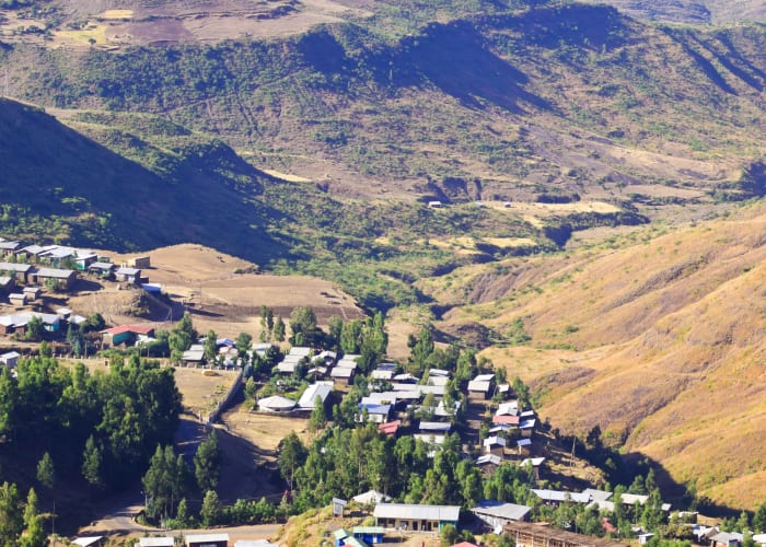 VOL GONDAR VERS LALIBELA