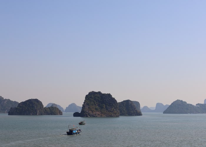 Baie de Lan Ha - Ile de Cat Ba - Direction Ninh Binh