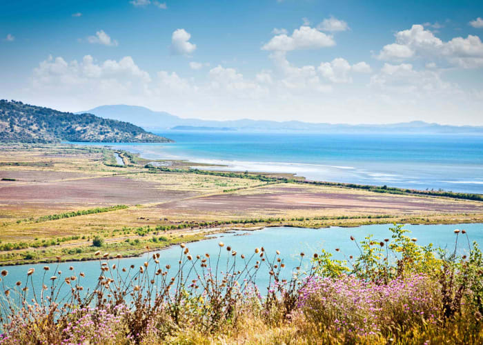 Butrint et le pays natal d'Enver Hoxha et Ismail Kadare