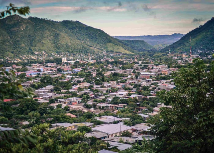 La Dalia, petit village dans la sierra