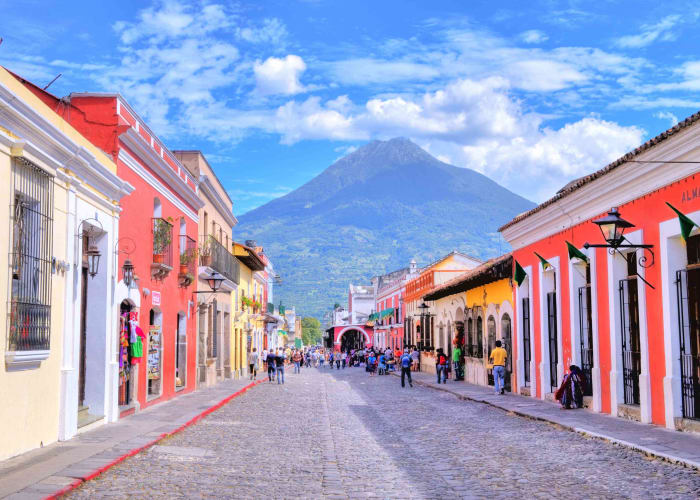 Antigua la jolie ville coloniale