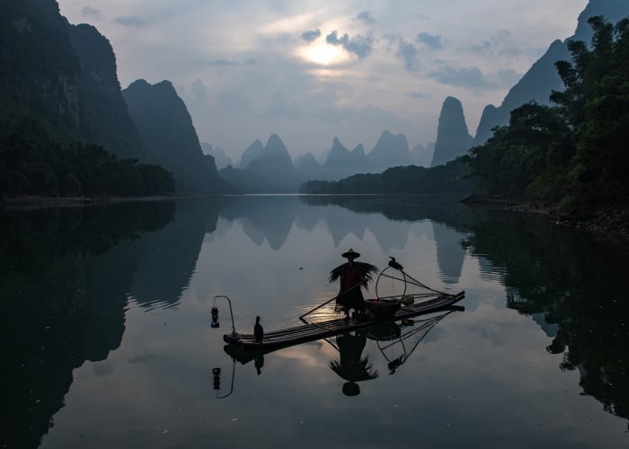 Xi'an - Guilin (En vol)