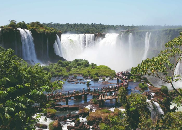 Les chutes d'Iguaçu du point de vue Argentin
