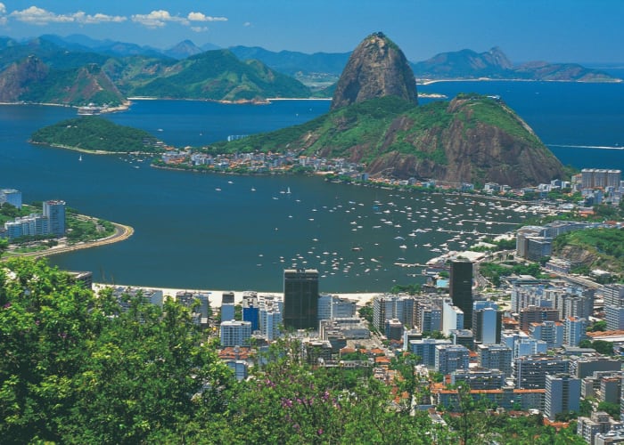 Arrivée à Rio de Janeiro