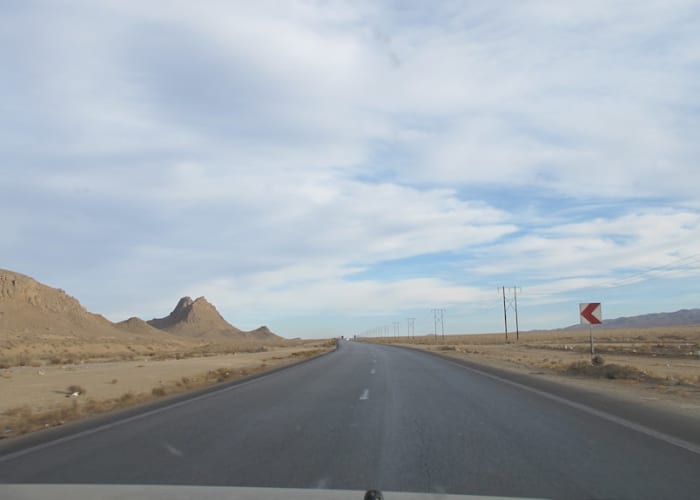 Arrivee a Téhéran