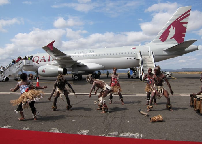 Arrivée à l'aéroport de Kilimandjaro - ville d'Arusha