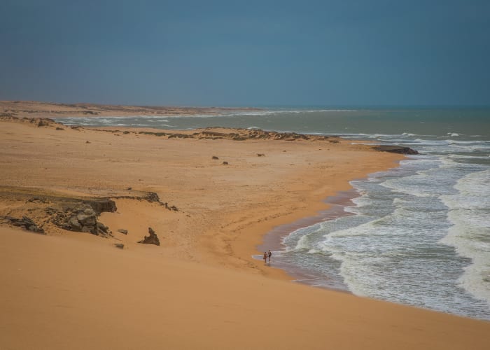 Désert de la Guajira hébergé par une famille indienne Wayuu