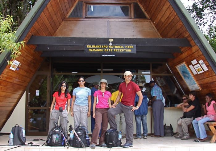 De Horombo Hut à Marangu Gate