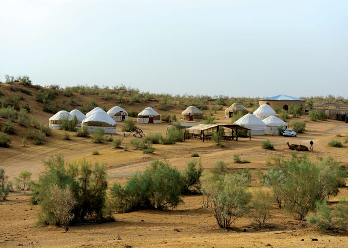 Village Shirin-Ghijduvan - Nurata- Camp des yourtes