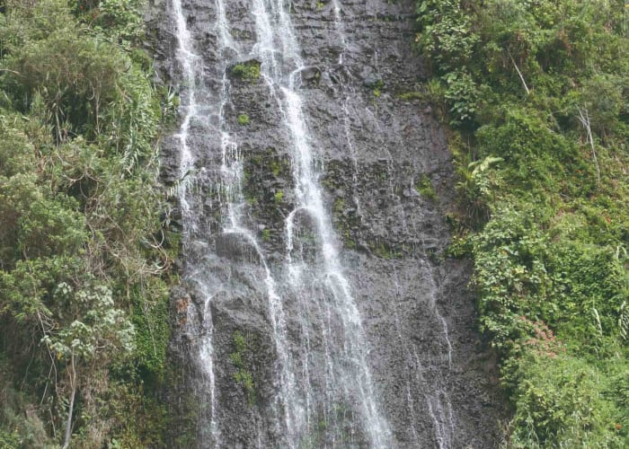 Cascades et retour sur Quito
