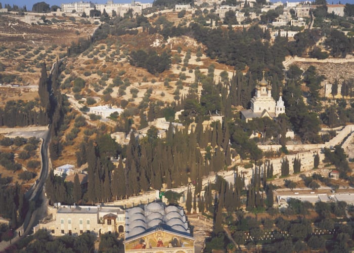 Amman, Jérusalem, Mont des Oliviers, vieille ville de Jérusalem