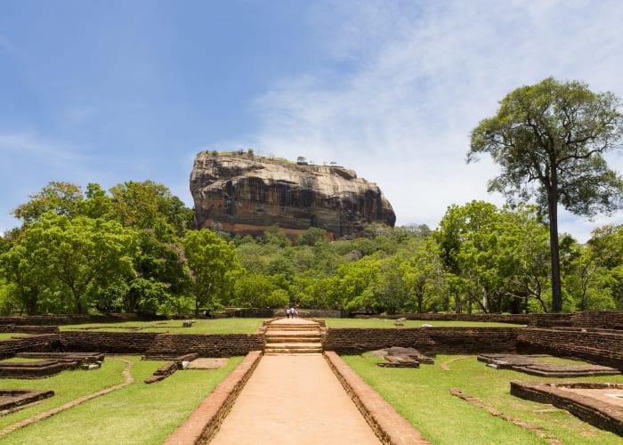 Sigiriya et le rocher du Lion