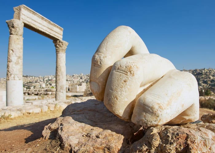 Les châteaux du désert, Amman