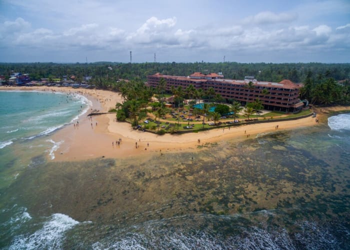 Détente sur les plages dorées de Beruwela